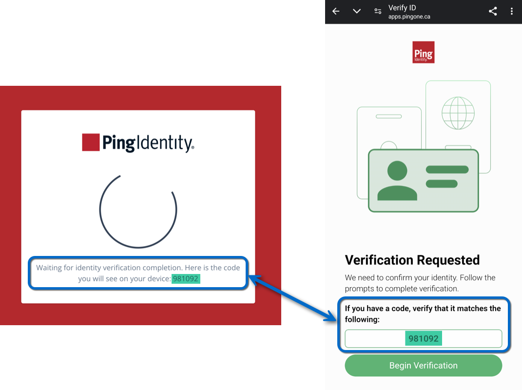 pingone verify verification code