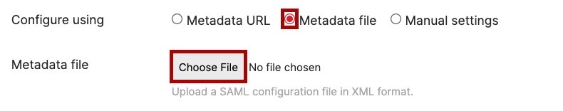 Screen capture of Aha! Ideas metadata file section.