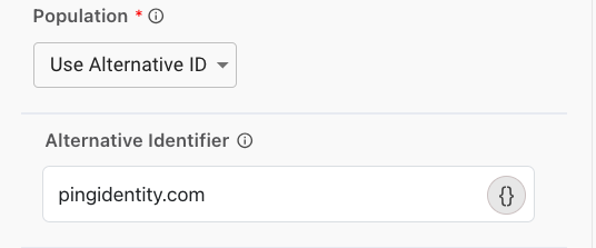 alternative identifier field