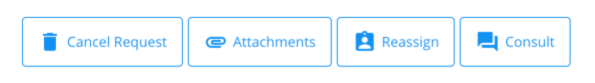 iga action buttons expanded request view