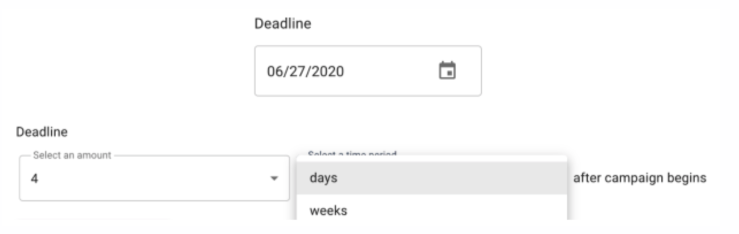 iga ad hoc deadline