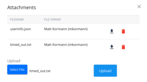 iga attachments dialog