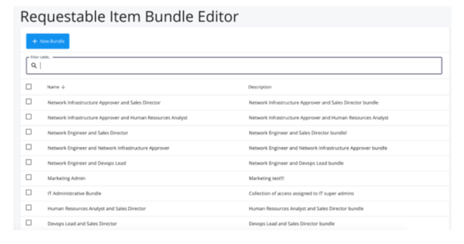 iga bundle editor interface
