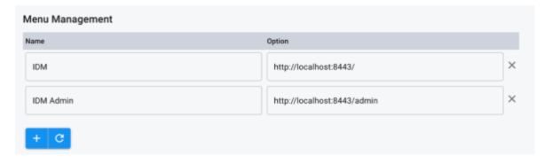 iga menu management setting