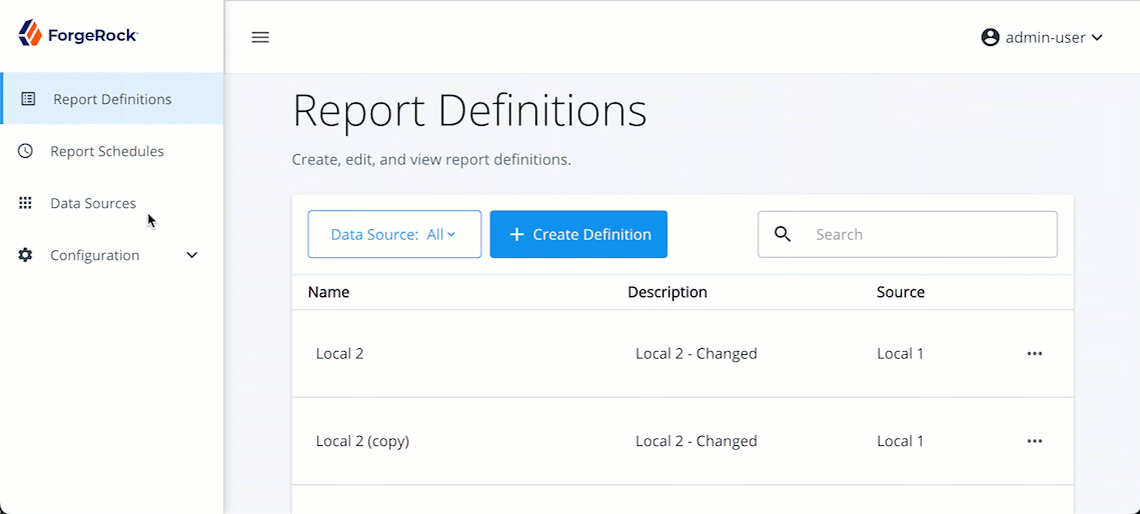 Create a report schedule