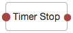 The Timer Stop node.