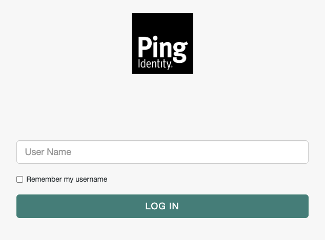The output from a username collector node.