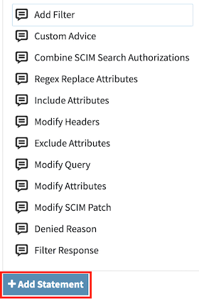 provided statement no hover list