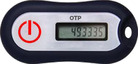 An image of a hand-held OTP generator.