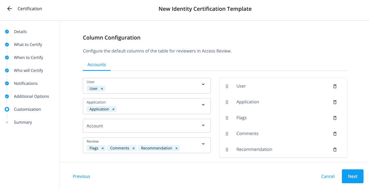 Add recommendation to the certification.