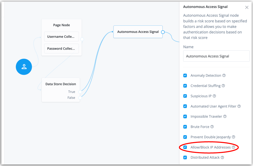 auto access allow block ip