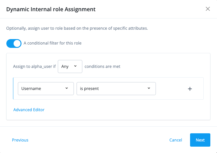 governance dynamic internal role assignment