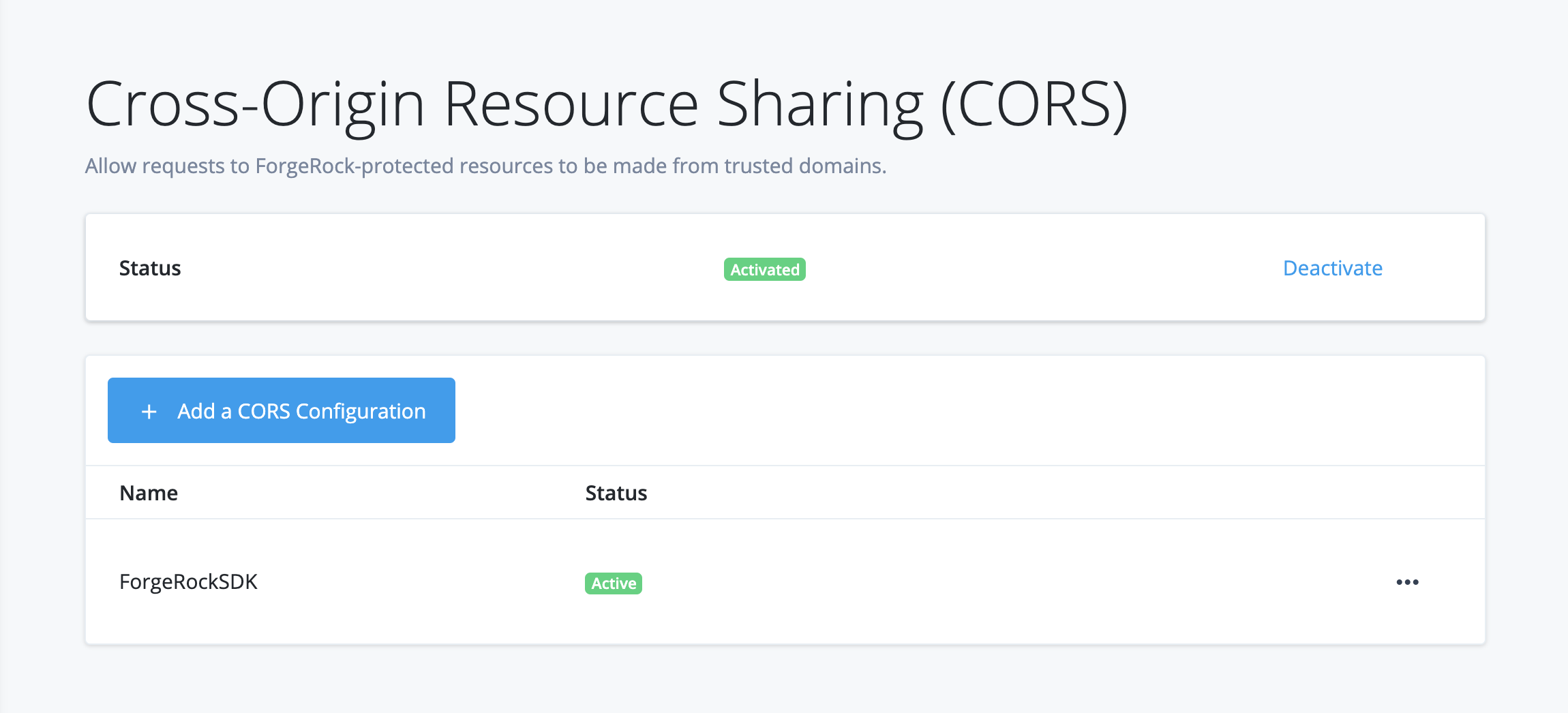 cors config