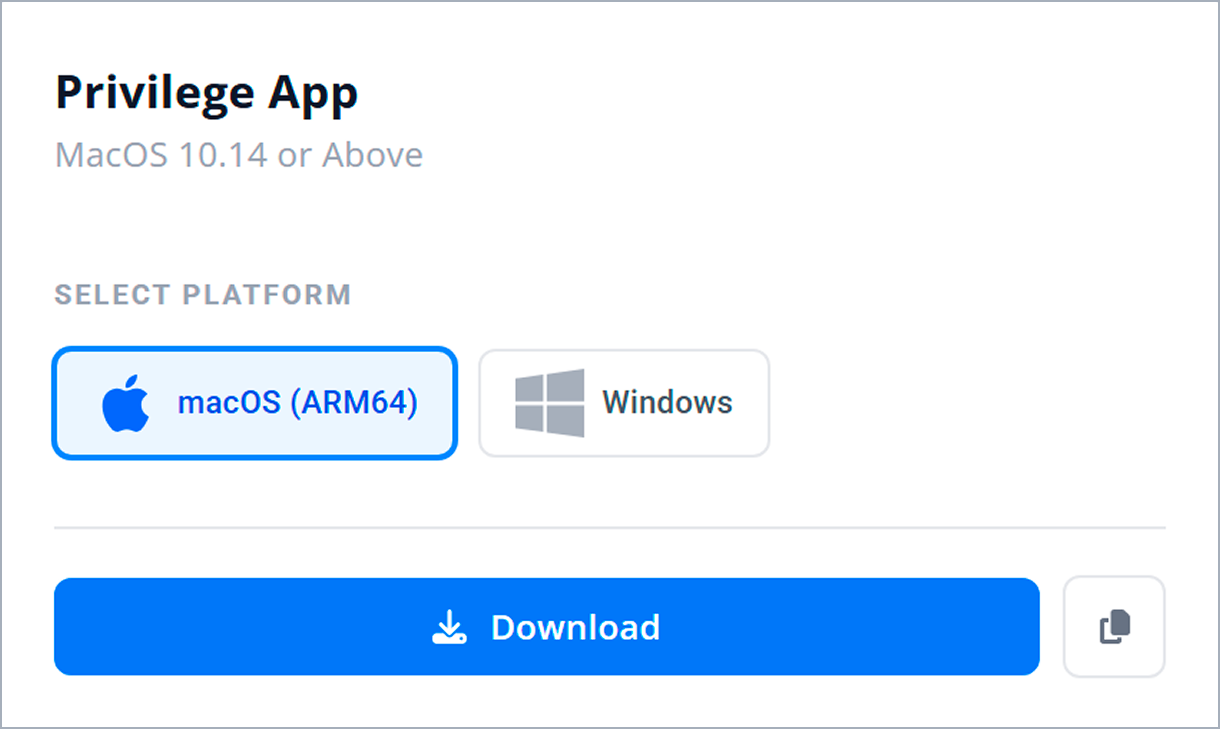 A screenshot showing the App Downloads tab with the Desktop Applications section visible.