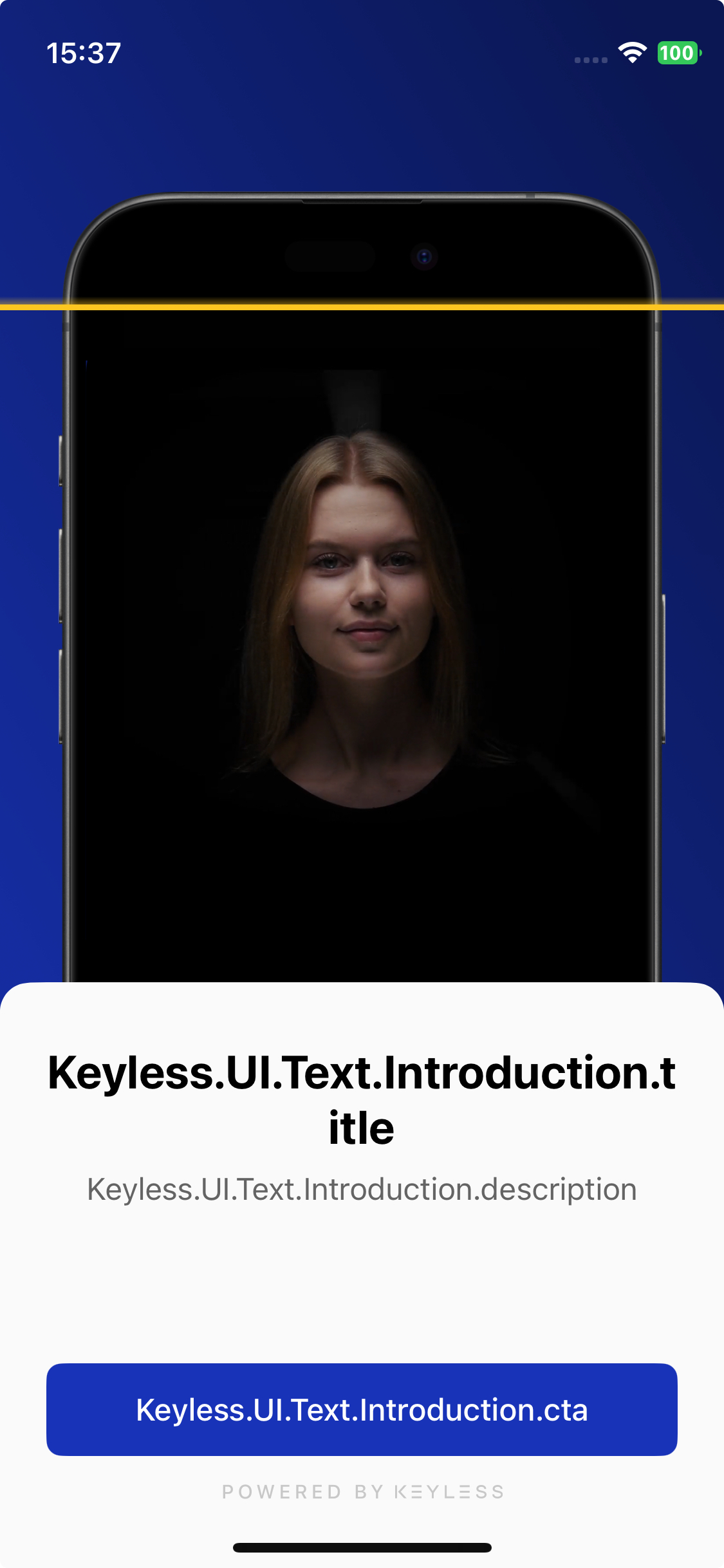 PingOne Recognize introduction screen.